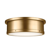 Flush Mount Ceiling Light 18" Width