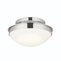 Flush Mount Ceiling Light 13-1/2" Width