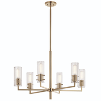 Mid Sized Chandelier 30-1/4" Width