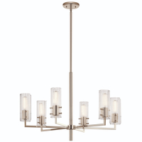 Mid Sized Chandelier 30-1/4" Width