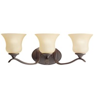 Bathroom Lighting (3 bulbs) 23-1/4" Width