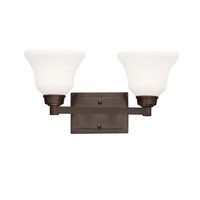 Bathroom Lighting (2 Bulbs) 17-1/2" Width Bathroom Lighting (2 Bulbs) 17-1/2" Width