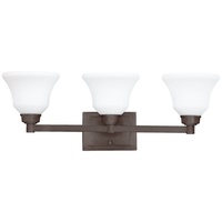 Bathroom Lighting (3 bulbs) 26-1/2" Width