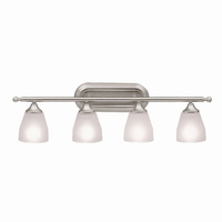 Bathroom Lighting (4 or more bulbs) 31-1/4" Width