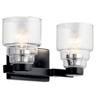 Bathroom Lighting (2 Bulbs) 14-1/2" Width