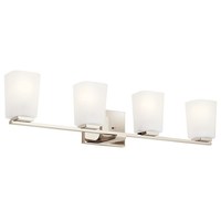 Bathroom Lighting (4 or more bulbs) 32" Width Bathroom Lighting (4 or more bulbs) 32" Width