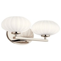 Bathroom Lighting (2 Bulbs) 16" Width