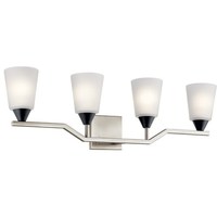 Bathroom Lighting (4 or more bulbs) 33-1/4" Width