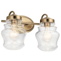 Bathroom Lighting (2 Bulbs) 15" Width Bathroom Lighting (2 Bulbs) 15" Width