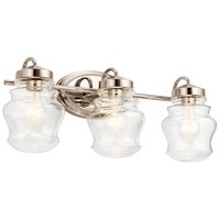 Bathroom Lighting (3 bulbs) 24" Width