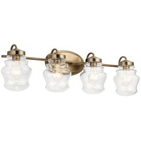 Bathroom Lighting (4 or more bulbs) 33-1/4" Width