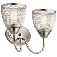 Bathroom Lighting (2 Bulbs) 16" Width Bathroom Lighting (2 Bulbs) 16" Width