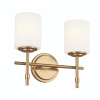 Bathroom Lighting (2 Bulbs) 14" Width