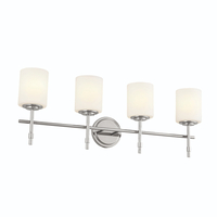 Bathroom Lighting (4 or more bulbs) 32-1/2" Width