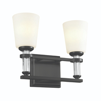 Bathroom Lighting (2 Bulbs) 14-1/4" Width