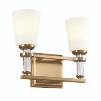 Bathroom Lighting (2 Bulbs) 14-1/4" Width