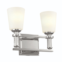 Bathroom Lighting (2 Bulbs) 14-1/4" Width