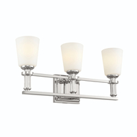 Bathroom Lighting (3 bulbs) 23-3/4" Width