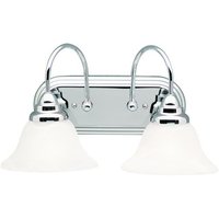 Bathroom Lighting (2 Bulbs) 18" Width Bathroom Lighting (2 Bulbs) 18" Width