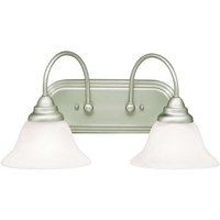 Bathroom Lighting (2 Bulbs) 18" Width Bathroom Lighting (2 Bulbs) 18" Width