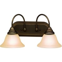 Bathroom Lighting (2 Bulbs) 18" Width