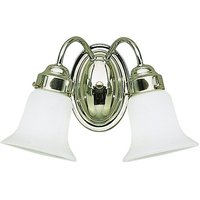 Bathroom Lighting (2 Bulbs) 13-1/2" Width Bathroom Lighting (2 Bulbs) 13-1/2" Width