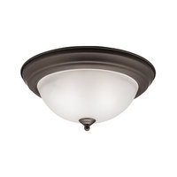 Flush Mount Ceiling Light 13-1/4" Width