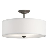 Semi Flush Mount 18" Width