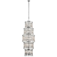 Large Foyer Chandelier 22" Width