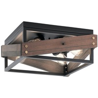 Flush Mount Ceiling Light 16" Width