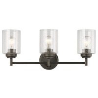 Bathroom Lighting (3 bulbs) 21-1/2" Width