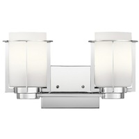 Bathroom Lighting (2 Bulbs) 14-1/4" Width