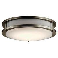 Flush Mount Ceiling Light 11-3/4" Width