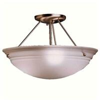 Semi Flush Mount 15" Width
