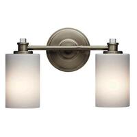 Bathroom Lighting (2 Bulbs) 14" Width