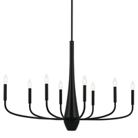 Mini Chandelier 18-1/2" Width