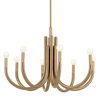 Mid Sized Chandelier 29-1/4" Width