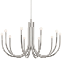 Large Foyer Chandelier 40-1/4" Width