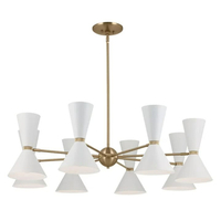 Large Foyer Chandelier 48-3/4" Width