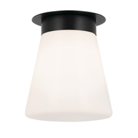 Flush Mount Ceiling Light 8-1/2" Width