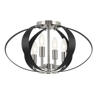 Flush Mount Ceiling Light 17-3/4" Width
