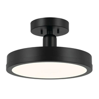 Semi Flush Mount 14-1/4" Width