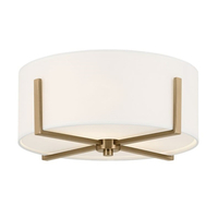 Flush Mount Ceiling Light 15-1/2" Width