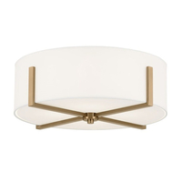 Flush Mount Ceiling Light 20" Width