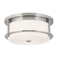 Flush Mount Ceiling Light 12" Width