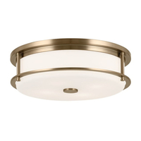 Flush Mount Ceiling Light 18" Width