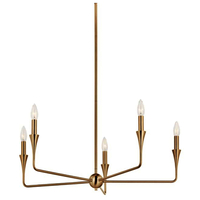 Mid Sized Chandelier 30-1/4" Width