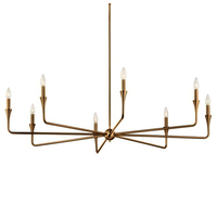 Large Foyer Chandelier 50" Width