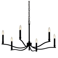 Mid Sized Chandelier 32" Width