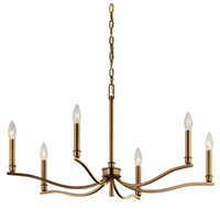 Mid Sized Chandelier 32" Width